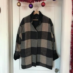 Oversized Vintage Wool Coat